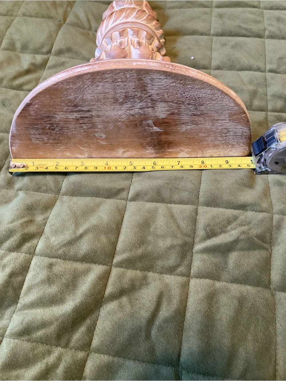 Curio shelf, corbel